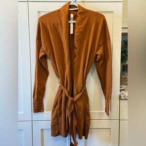 Lululemon Cotton-Cashmere Knit Wrap